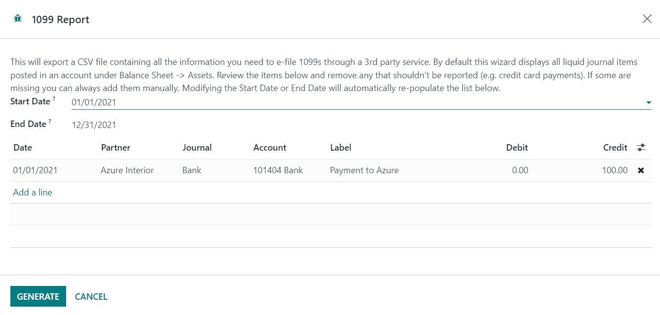 Odoo 16 accounting