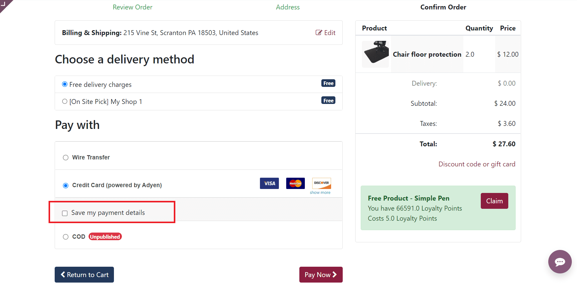 Odoo 16 accounting
