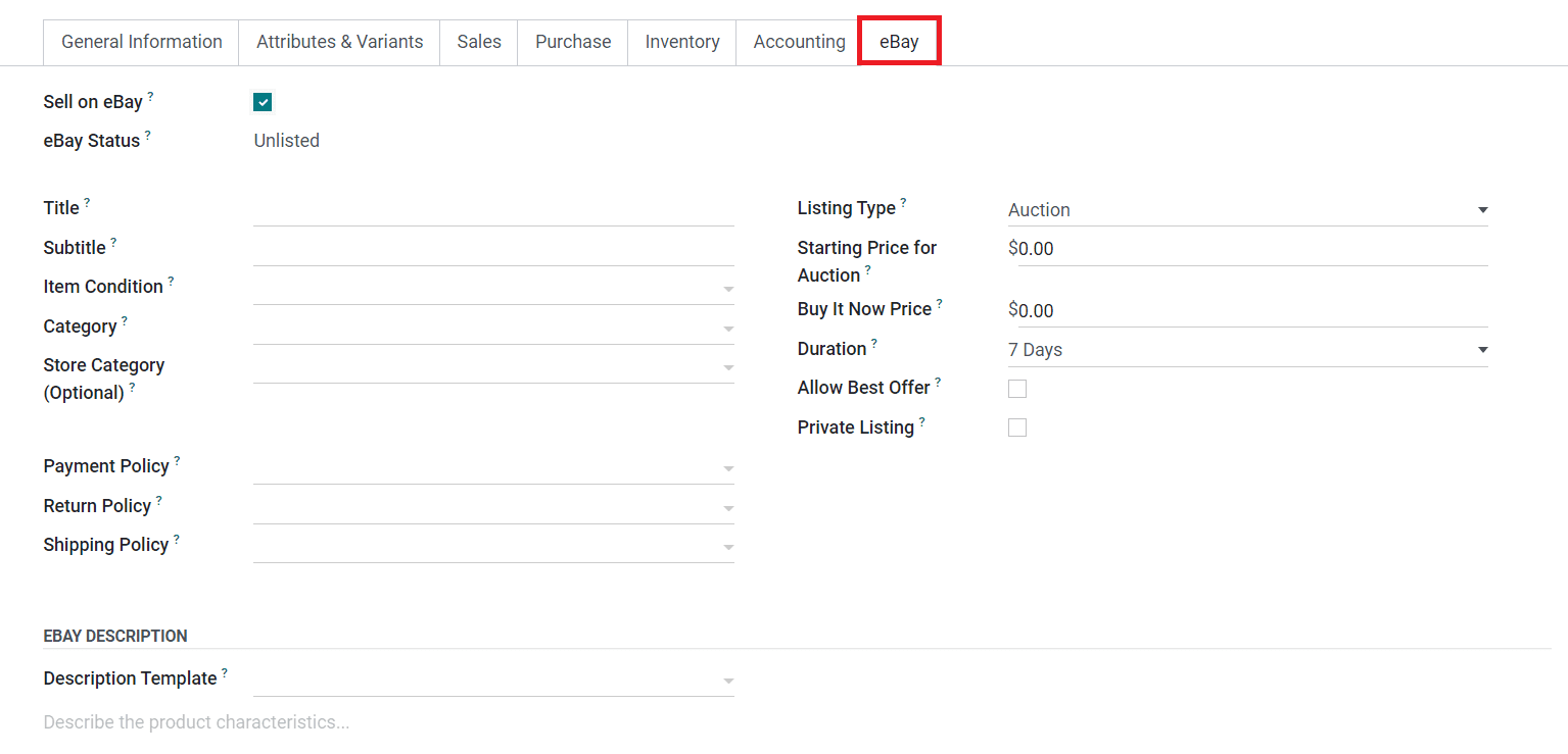 Odoo 16 inventory