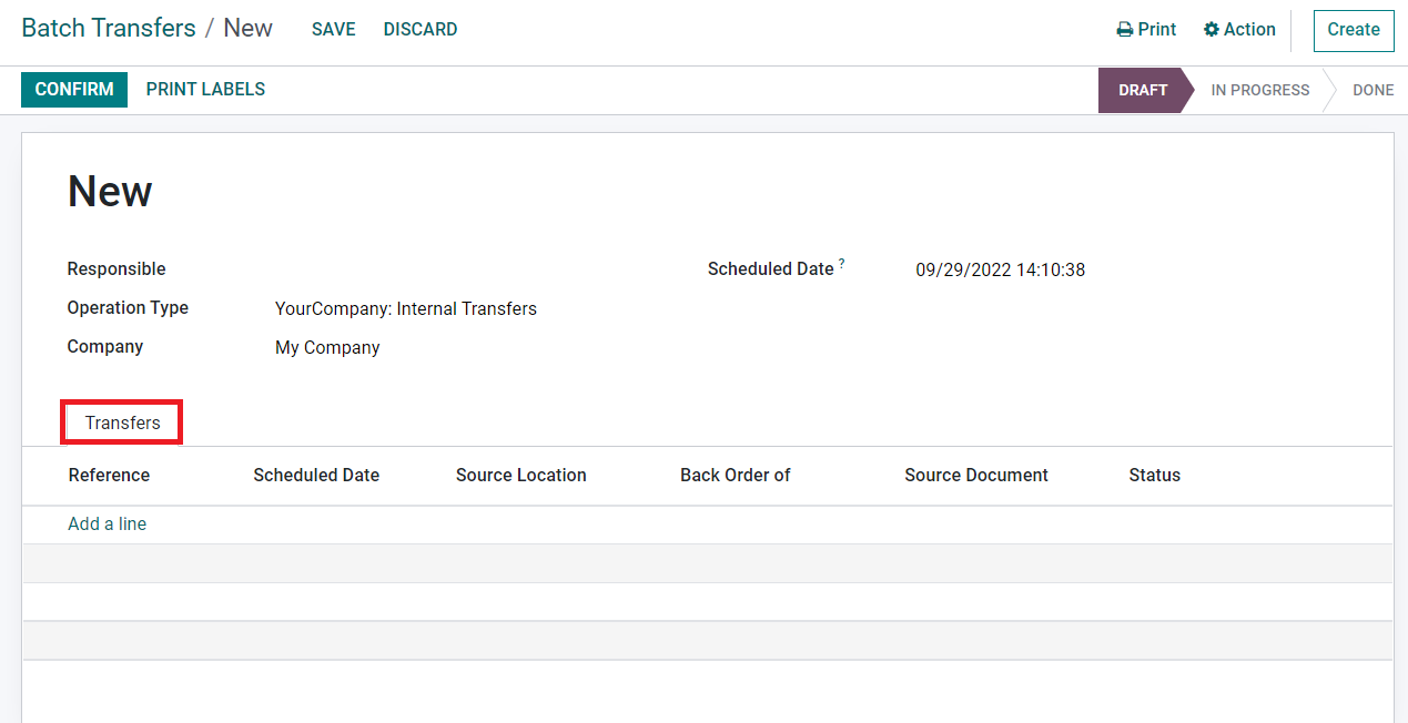 Odoo 16 inventory