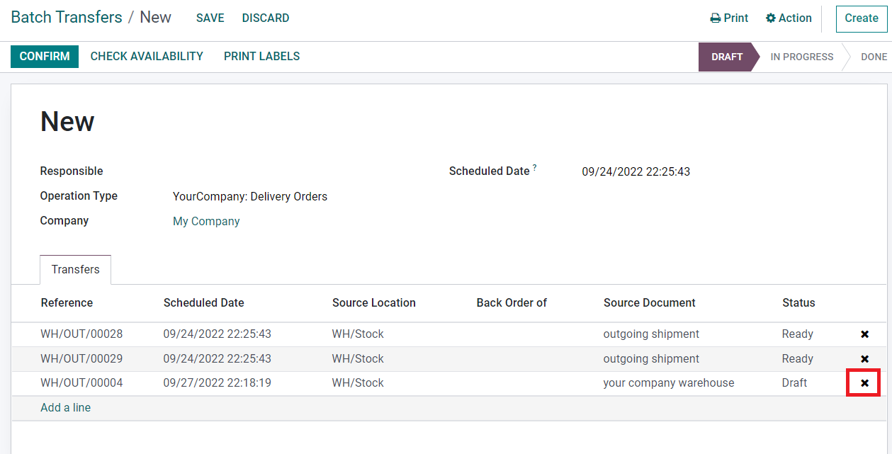 Odoo 16 inventory
