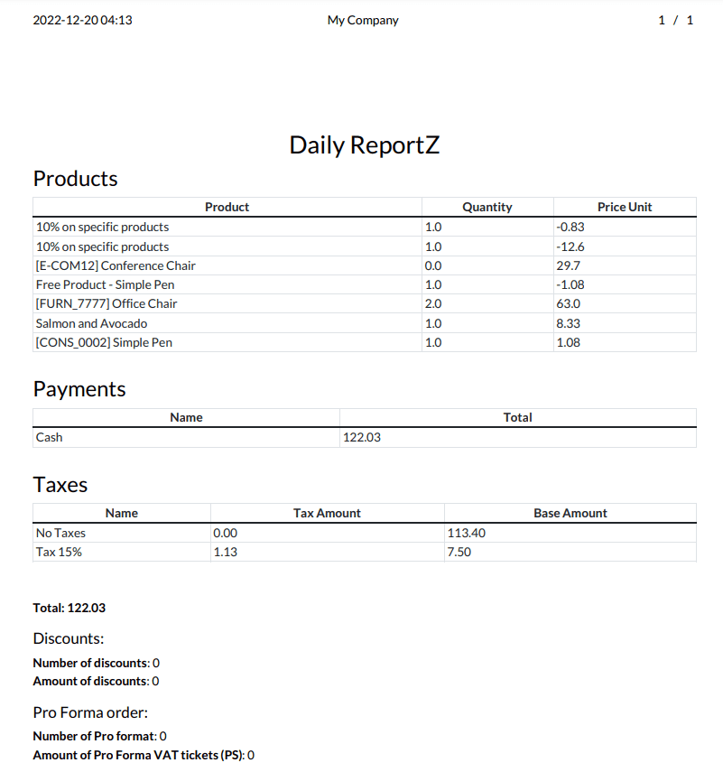 Odoo 16 pos