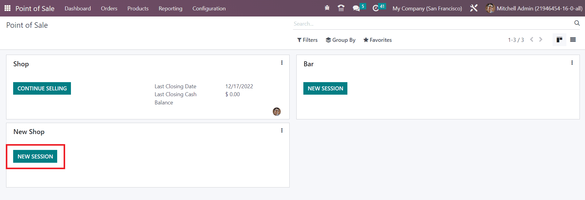 Odoo 16 pos