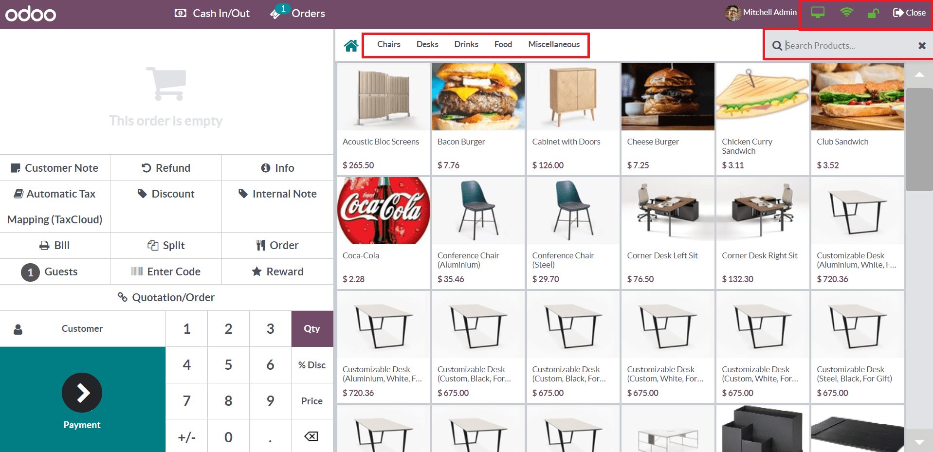 Odoo 16 pos