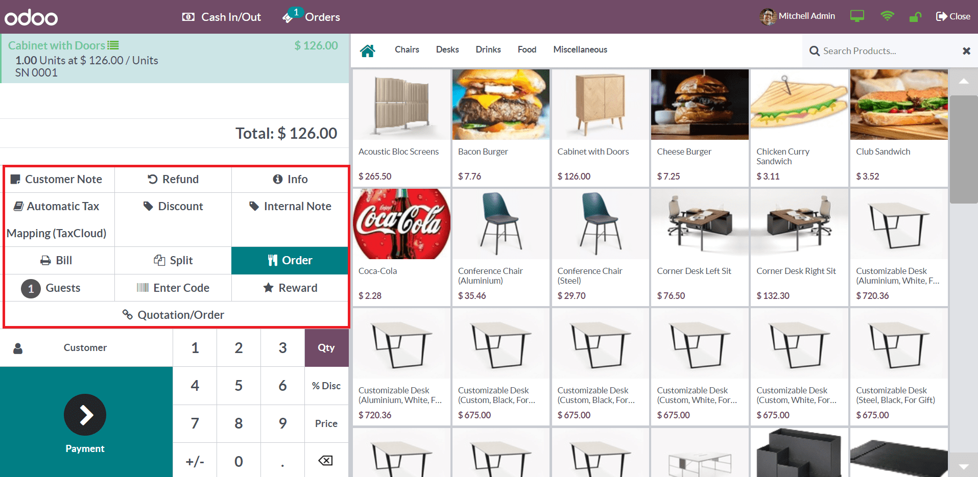 Odoo 16 pos