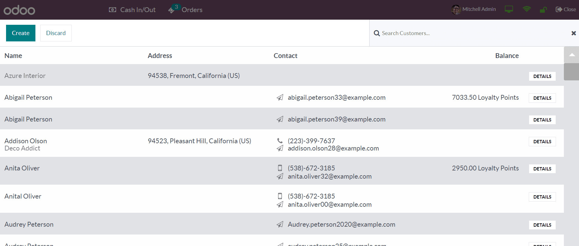 Odoo 16 pos