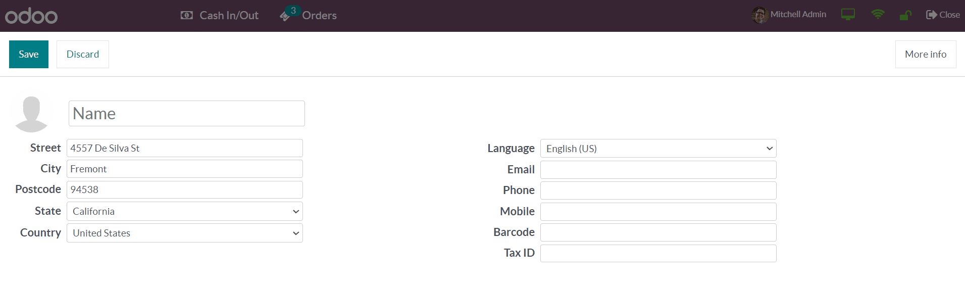 Odoo 16 pos