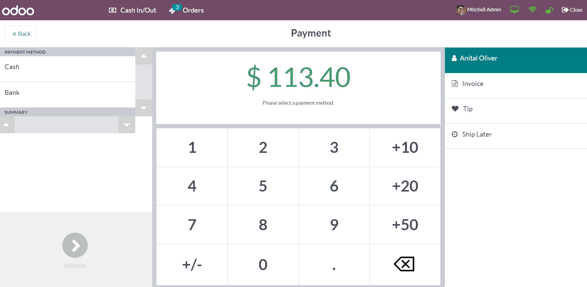 Odoo 16 pos