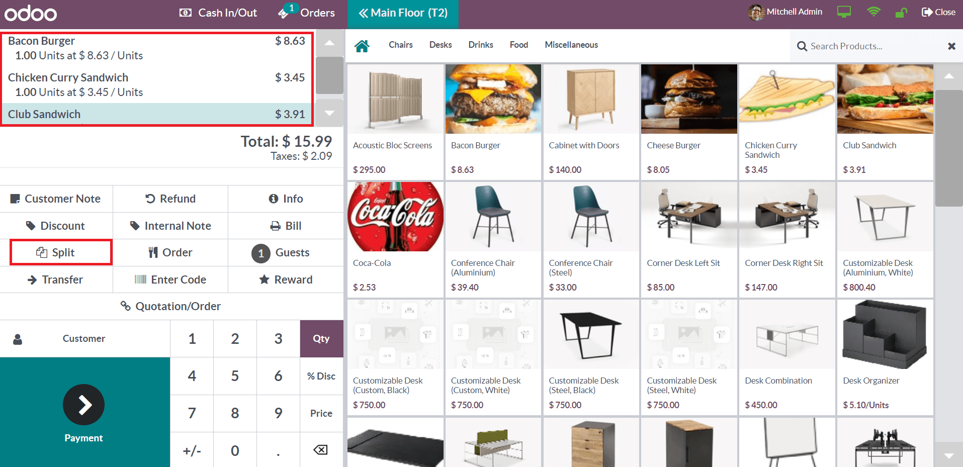 Odoo 16 pos