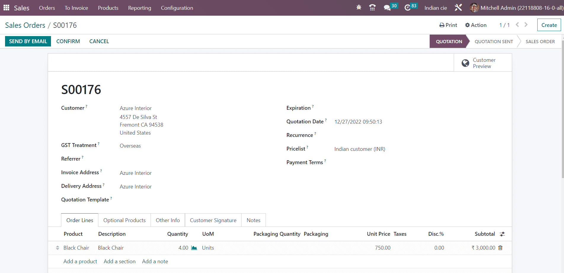 Odoo 16 pos