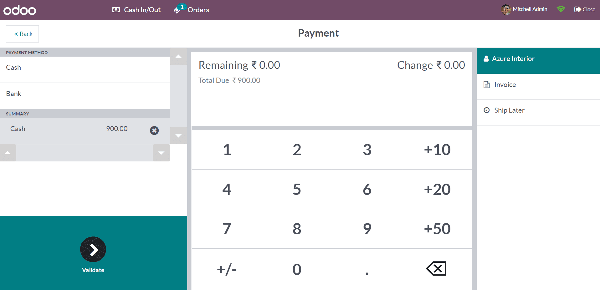 Odoo 16 pos