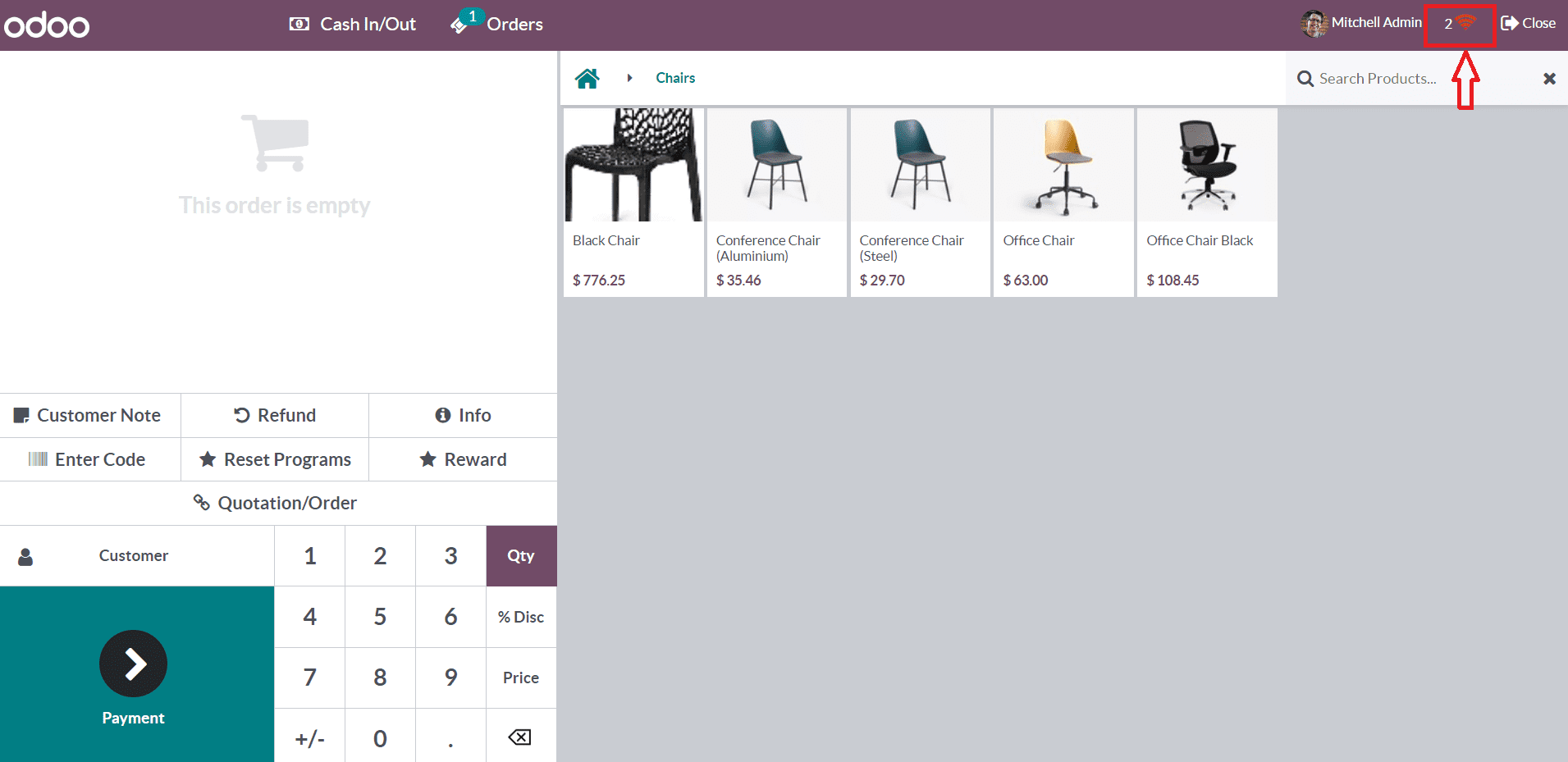 Odoo 16 pos
